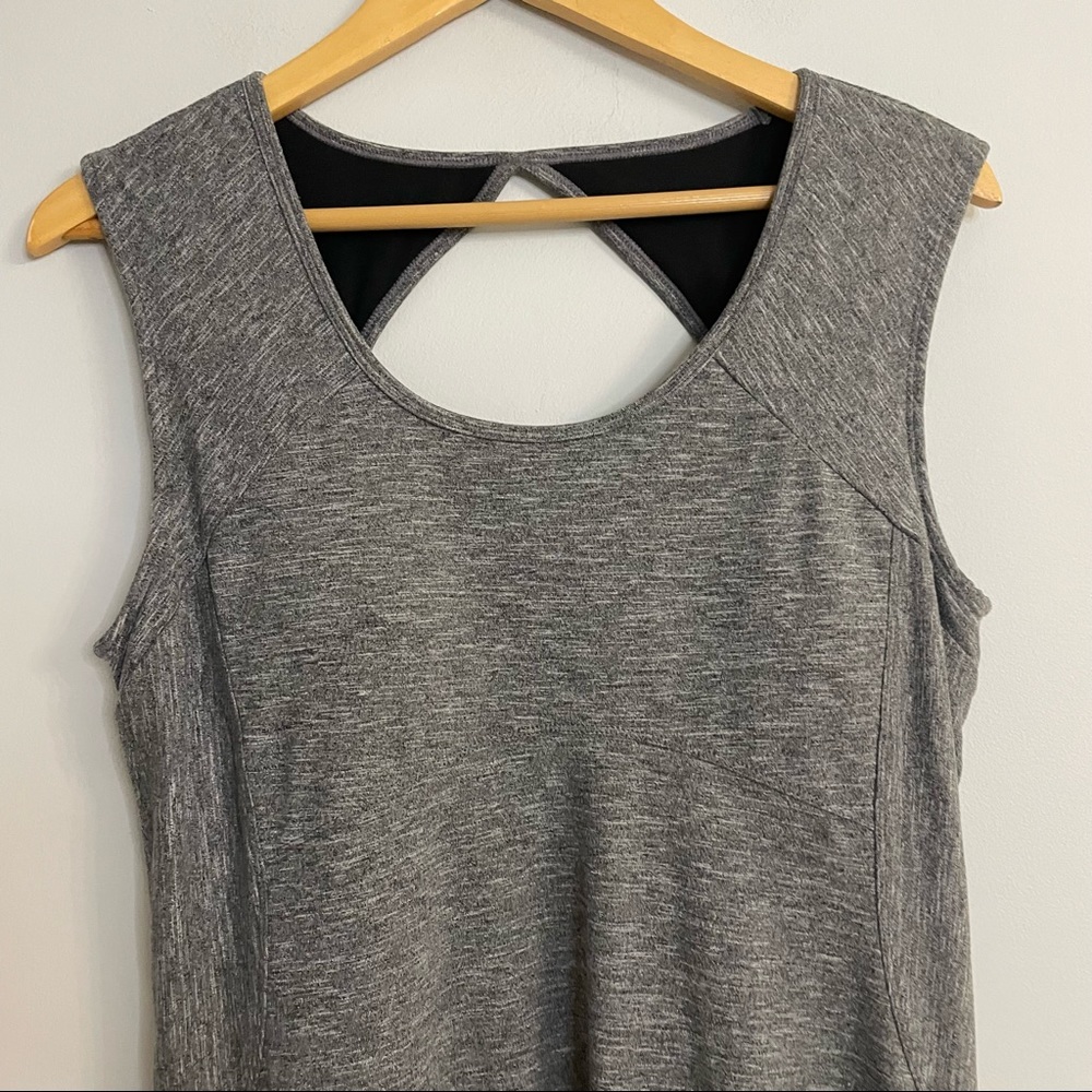 Prana Women’s Calico Athletic Dress Heather Grey - Picture 3 of 11
